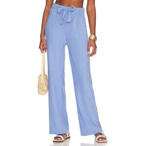 Lpa 'Giorgia' Blue Polyester Pant Size XL